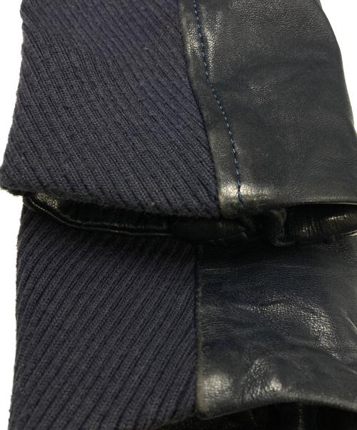 glamb（グラム）glamb (グラム) ラムレザー ライダースジャケット ネイビー サイズ:SIZE 1の古着・服飾アイテム