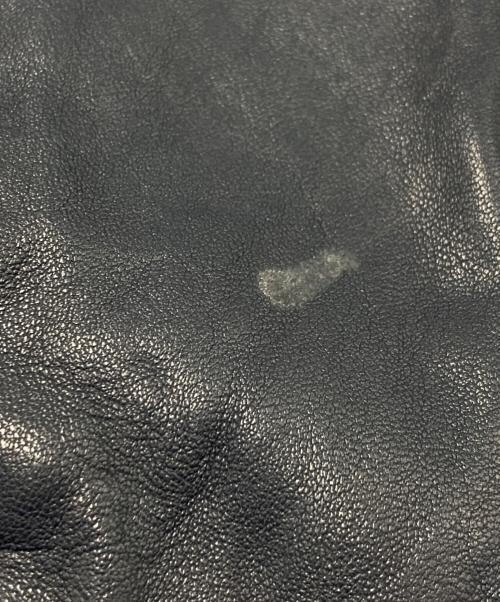 glamb（グラム）glamb (グラム) ラムレザー ライダースジャケット ネイビー サイズ:SIZE 1の古着・服飾アイテム