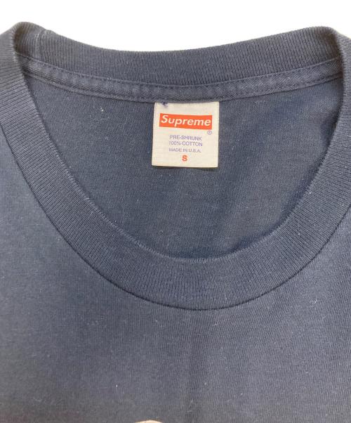 SUPREME（シュプリーム）Supreme (シュプリーム) William S. Burroughs Tee(ウィリアム・S・バロウズ・ティー) ネイビー サイズ:SIZE Sの古着・服飾アイテム