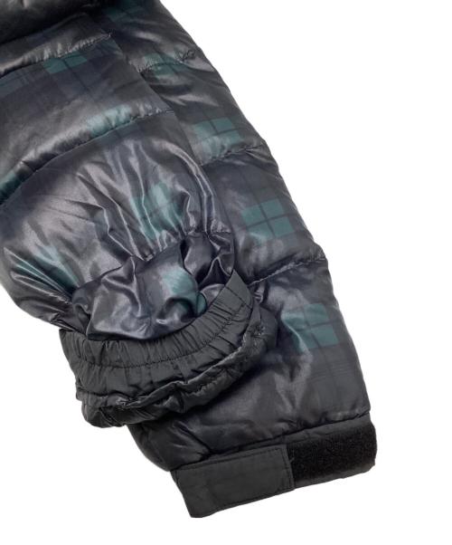 THE NORTH FACE（ザ ノース フェイス）THE NORTH FACE (ザ ノース フェイス) ダウンジャケット ブラック×グリーン サイズ:SIZE Ｍの古着・服飾アイテム