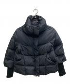 MAX&Co.マックスアンドコー）の古着「袖リブダウンジャケット」｜ブラック