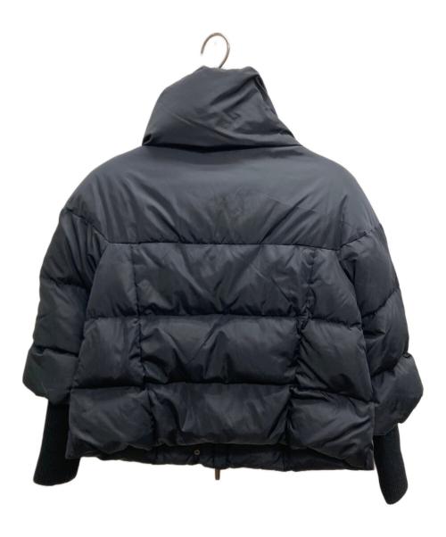 MAX&Co.（マックスアンドコー）MAX&Co. (マックスアンドコー) 袖リブダウンジャケット ブラック サイズ:36の古着・服飾アイテム
