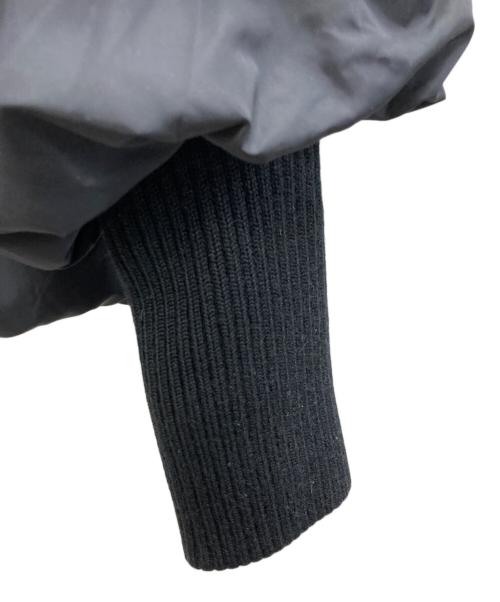 MAX&Co.（マックスアンドコー）MAX&Co. (マックスアンドコー) 袖リブダウンジャケット ブラック サイズ:36の古着・服飾アイテム