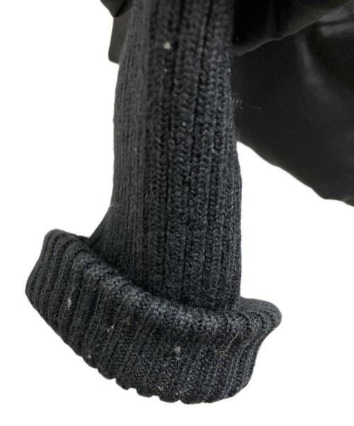 MAX&Co.（マックスアンドコー）MAX&Co. (マックスアンドコー) 袖リブダウンジャケット ブラック サイズ:36の古着・服飾アイテム