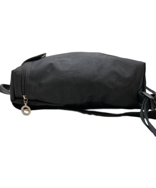 LONGCHAMP（ロンシャン）LONGCHAMP (ロンシャン) Le Pliage Green M Backpack ブラックの古着・服飾アイテム