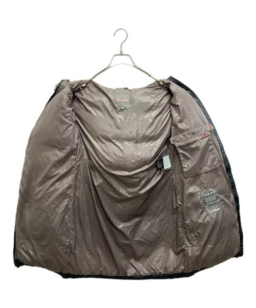 DUVETICA（デュベティカ）DUVETICA (デュベティカ) フィンラクーンロングダウンジャケット ブラック サイズ:40の古着・服飾アイテム