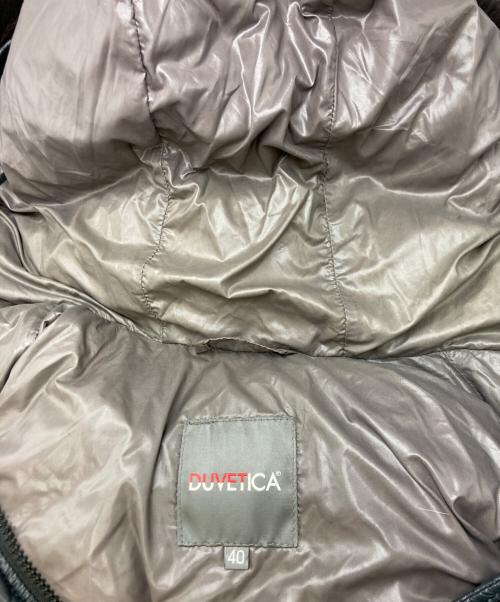DUVETICA（デュベティカ）DUVETICA (デュベティカ) フィンラクーンロングダウンジャケット ブラック サイズ:40の古着・服飾アイテム