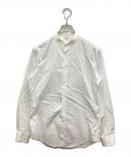 CELINEセリーヌ）の古着「バンドカラーシャツ」｜ホワイト