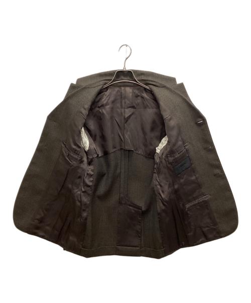 PRADA（プラダ）PRADA (プラダ) 3Bステッチテーラードジャケット ブラウン サイズ:SIZE 46Rの古着・服飾アイテム