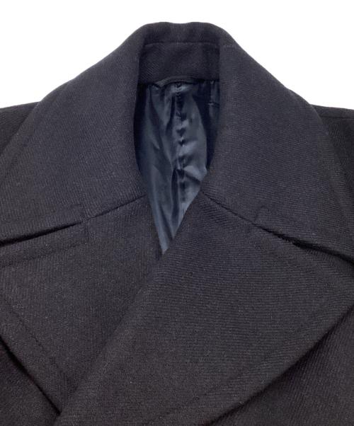 PRADA（プラダ）PRADA (プラダ) ダブルチェスターコート ネイビー サイズ:SIZE 46Rの古着・服飾アイテム
