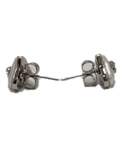 Vivienne Westwood（ヴィヴィアンウエストウッド）Vivienne Westwood (ヴィヴィアンウエストウッド) パールハートモチーフピアス ホワイトの古着・服飾アイテム