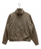 ENDS and MEANSエンズアンド ミーンズ）の古着「チェックスイングトップ」｜ベージュ