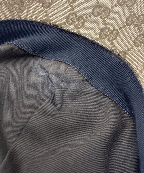 GUCCI（グッチ）GUCCI (グッチ) GGキャンバス シェリーライン キャップ ブラウンの古着・服飾アイテム