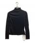 JOHN LAWRENCE SULLIVAN（ジョン ローレンス サリバン）の古着「WOOL JERSEY BOTTLENECK TOP」｜ブラック