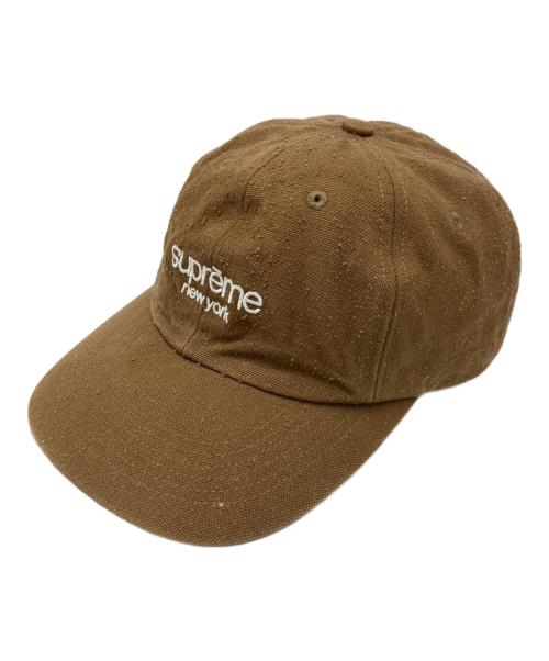SUPREME（シュプリーム）SUPREME (シュプリーム) Classic Logo 6-Panel ブラウンの古着・服飾アイテム