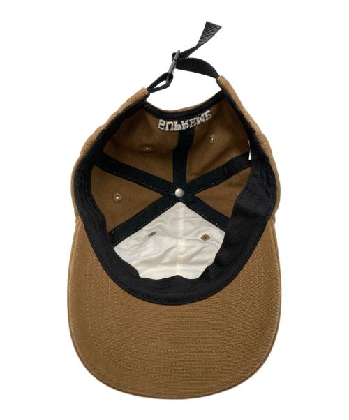 SUPREME（シュプリーム）SUPREME (シュプリーム) Classic Logo 6-Panel ブラウンの古着・服飾アイテム
