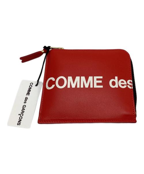 COMME des GARCONS（コムデギャルソン）COMME des GARCONS (コムデギャルソン) L字ラウンドウォレット レッドの古着・服飾アイテム