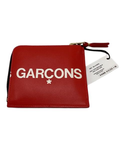 COMME des GARCONS（コムデギャルソン）COMME des GARCONS (コムデギャルソン) L字ラウンドウォレット レッドの古着・服飾アイテム