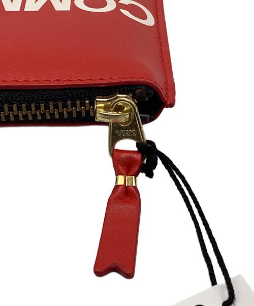 COMME des GARCONS（コムデギャルソン）COMME des GARCONS (コムデギャルソン) L字ラウンドウォレット レッドの古着・服飾アイテム