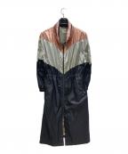 ISABEL MARANT ETOILEイザベルマランエトワール）の古着「メタリックコート」｜ブラック