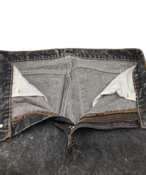 LEVI'S（リーバイス）LEVI'S (リーバイス) アシッドウォッシュ ブラックデニムパンツ ブラック サイズ:SIZE S34の古着・服飾アイテム