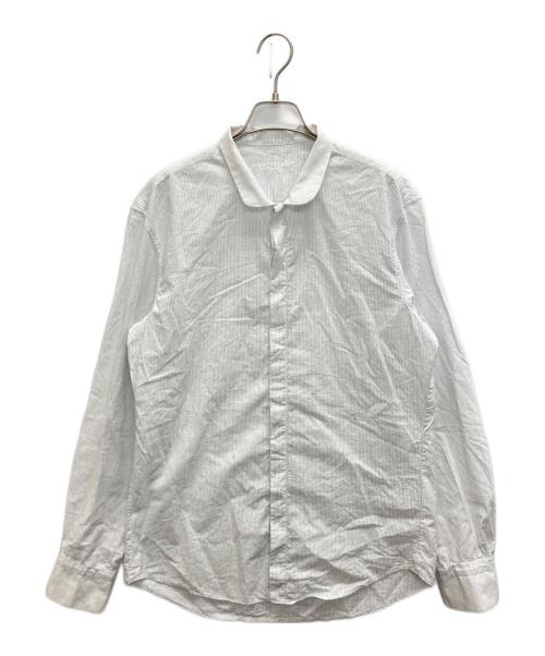 BOURRIENNE（ブリエンヌ）BOURRIENNE (ブリエンヌ) 比翼シャツ ホワイト サイズ:SIZE Ｌの古着・服飾アイテム