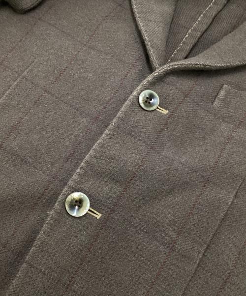 BOGLIOLI（ボリオリ）BOGLIOLI (ボリオリ) 3B テーラードジャケット ブラウン サイズ:SIZE 48の古着・服飾アイテム