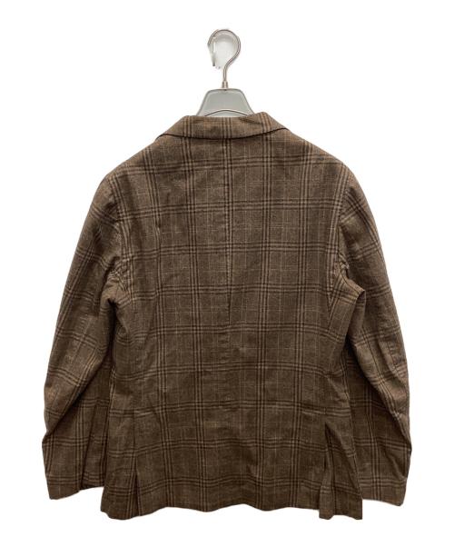 BOGLIOLI（ボリオリ）BOGLIOLI (ボリオリ) 3B テーラードジャケット ブラウン サイズ:SIZE 46の古着・服飾アイテム
