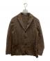 BOGLIOLI（ボリオリ）の古着「3B テーラードジャケット」｜ブラウン