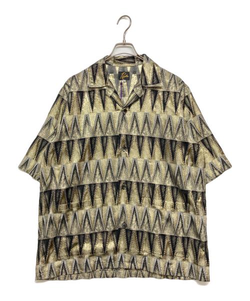 Needles（ニードルズ）Needles (ニードルズ) Cabana Shirt Double Weave ゴールド サイズ:SIZE L 未使用品の古着・服飾アイテム
