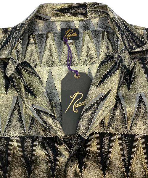 Needles（ニードルズ）Needles (ニードルズ) Cabana Shirt Double Weave ゴールド サイズ:SIZE L 未使用品の古着・服飾アイテム