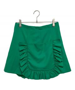 中古・古着通販】MARNI (マルニ) タックスカート グリーン サイズ:42