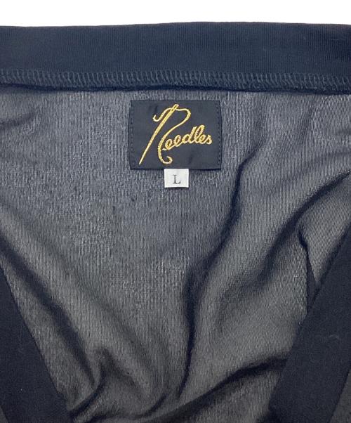 Needles（ニードルズ）Needles (ニードルズ) シフォンディープVネックカットソー ブラック サイズ:SIZE Lの古着・服飾アイテム