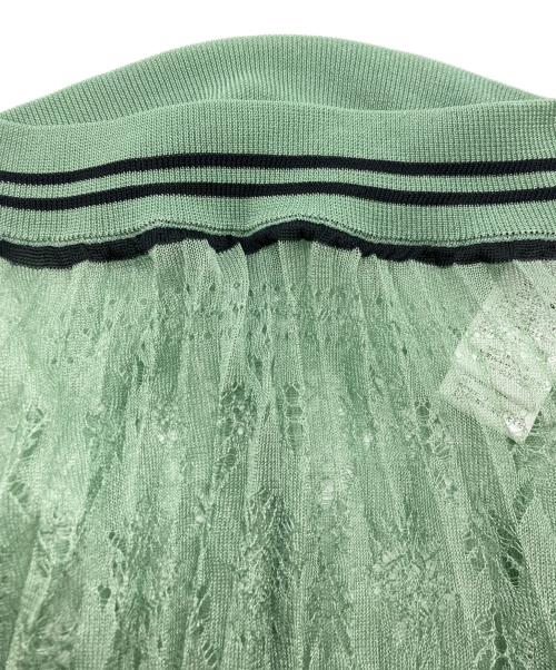 Mame Kurogouchi（マメクロゴウチ）Mame Kurogouchi (マメクロゴウチ) Wrapping Knit Skirt グリーン サイズ:SIZE 1の古着・服飾アイテム