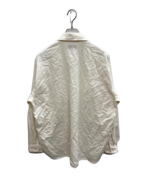 MARKA（マーカ）MARKA (マーカ) utility shirt pull over アイボリー サイズ:1の古着・服飾アイテム