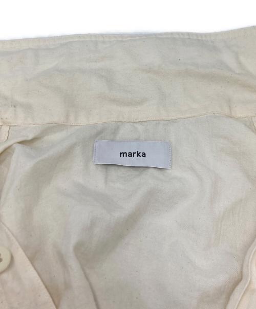 MARKA（マーカ）MARKA (マーカ) utility shirt pull over アイボリー サイズ:1の古着・服飾アイテム