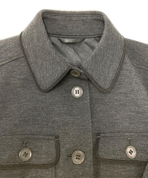 BURBERRY LONDON（バーバリーロンドン）BURBERRY LONDON (バーバリーロンドン) ウールブレンドジャケット グレー サイズ:SIZE 40の古着・服飾アイテム