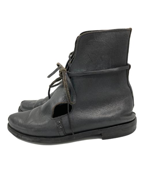 CABOCLO（カボクロ）CABOCLO (カボクロ) レースアップブーツ ブラック サイズ:8の古着・服飾アイテム