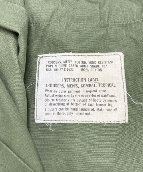 US ARMY（ユーエスアーミー）US ARMY (ユーエスアーミー) 3rd Jungle Fatigue Pants カーキ サイズ:MEDIUM-REGULARの古着・服飾アイテム