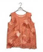 INTIMITEアンティミテ）の古着「Blurred Print Tops」｜ピンク