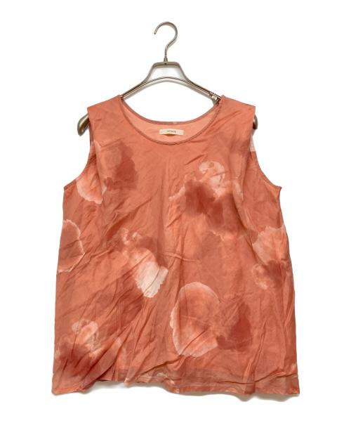 INTIMITE（アンティミテ）INTIMITE (アンティミテ) Blurred Print Tops ピンク サイズ:SIZE Mの古着・服飾アイテム