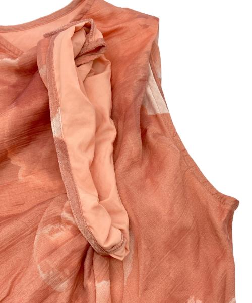 INTIMITE（アンティミテ）INTIMITE (アンティミテ) Blurred Print Tops ピンク サイズ:SIZE Mの古着・服飾アイテム