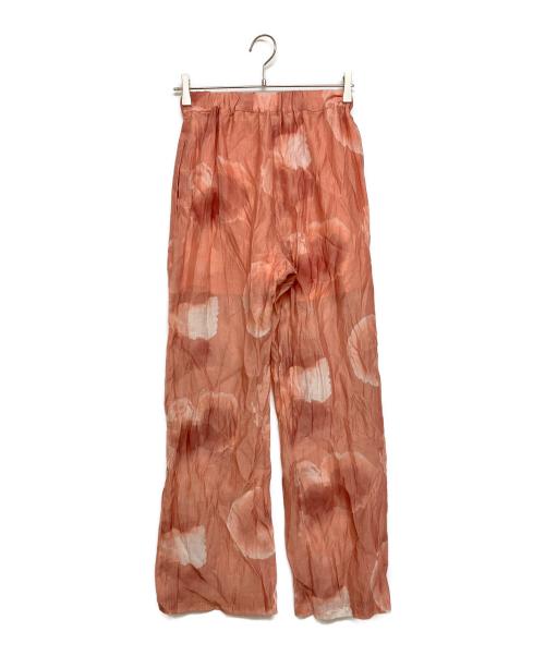INTIMITE（アンティミテ）INTIMITE (アンティミテ) Blurred Print Pants ピンク サイズ:SIZE Sの古着・服飾アイテム