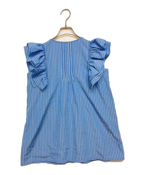 AZ（エーゼイ）AZ (エーゼイ) Frill Shirt スカイブルー サイズ:SIZE Freeの古着・服飾アイテム
