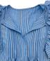 中古・古着 AZ (エーゼイ) Frill Shirt スカイブルー サイズ:SIZE Free：7000円