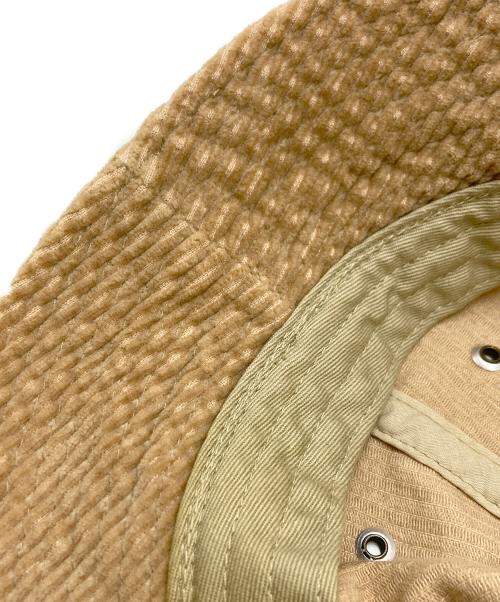 stussy（ステューシー）stussy (ステューシー) コーデュロイバケットハット ブラウン サイズ:SIZE XLの古着・服飾アイテム