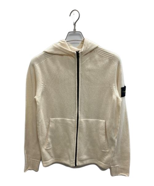 STONE ISLAND（ストーンアイランド）STONE ISLAND (ストーンアイランド) KNIT PARKA アイボリー サイズ:Sの古着・服飾アイテム