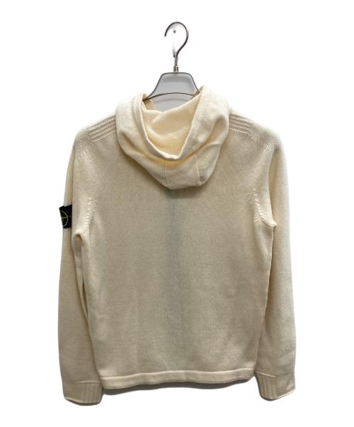 STONE ISLAND（ストーンアイランド）STONE ISLAND (ストーンアイランド) KNIT PARKA アイボリー サイズ:Sの古着・服飾アイテム