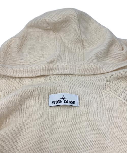 STONE ISLAND（ストーンアイランド）STONE ISLAND (ストーンアイランド) KNIT PARKA アイボリー サイズ:Sの古着・服飾アイテム