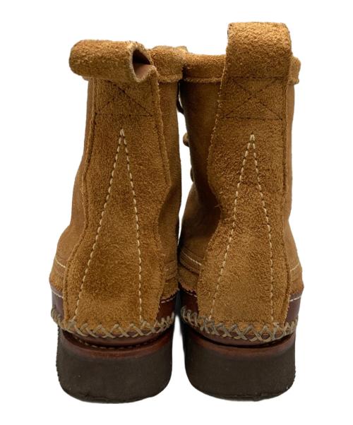 YUKETEN（ユケテン）YUKETEN (ユケテン) ハイカットモカシンブーツ ブラウン サイズ:不明の古着・服飾アイテム